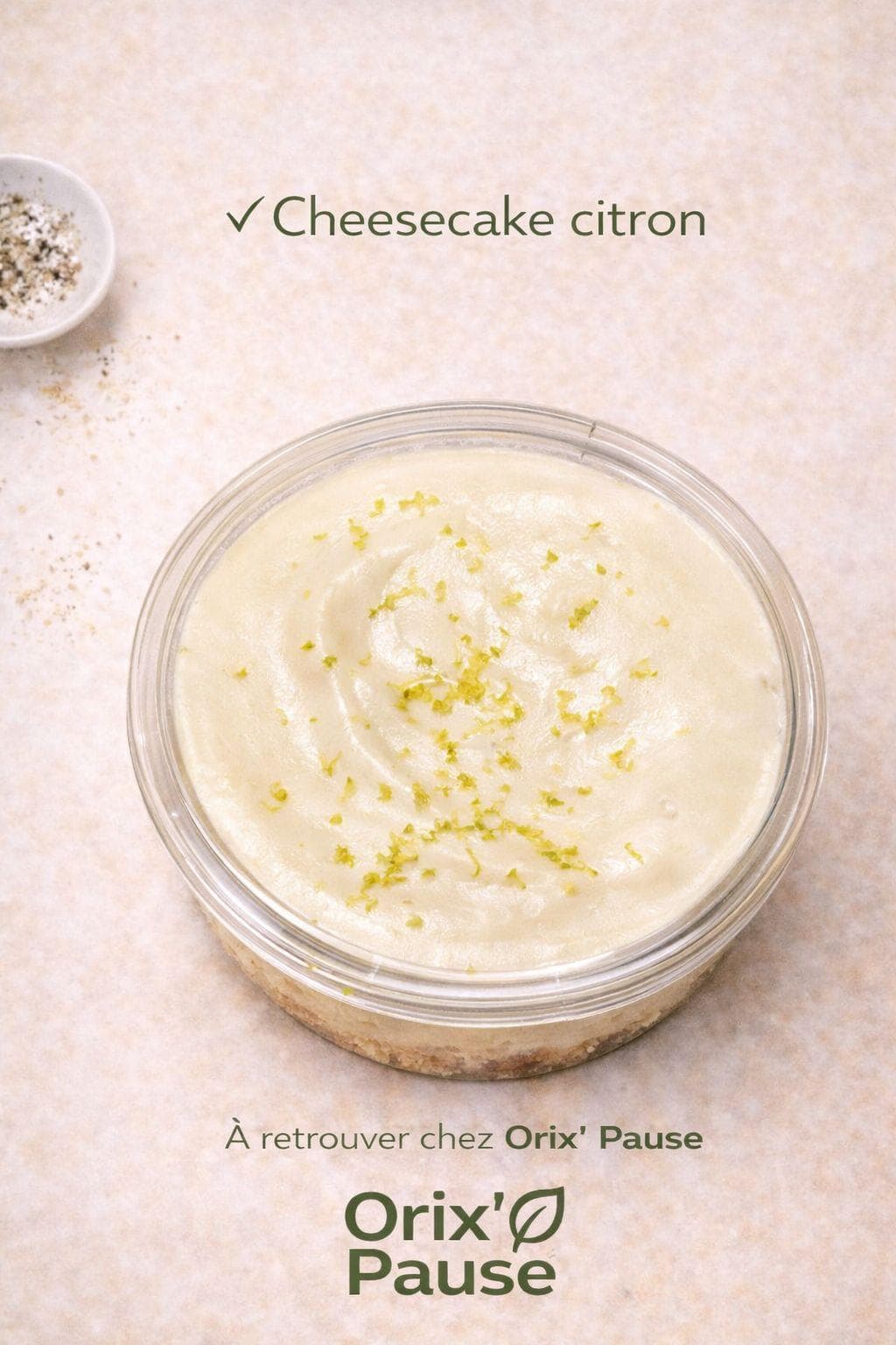 Cheesecake citron