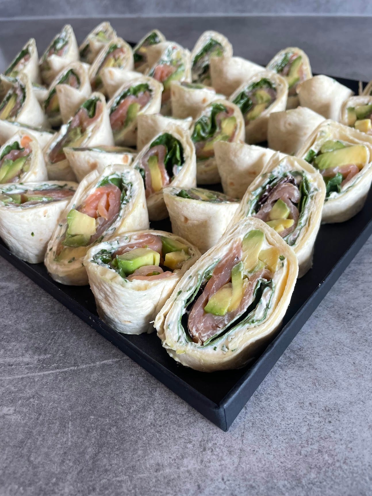 Wraps au saumon